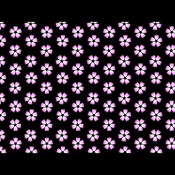 ナデシコの花柄模様の背景イラストとベクター