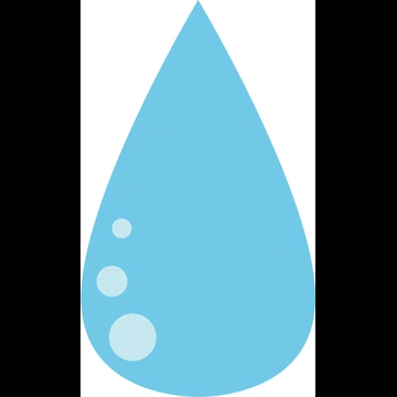 水滴のイラストとベクター