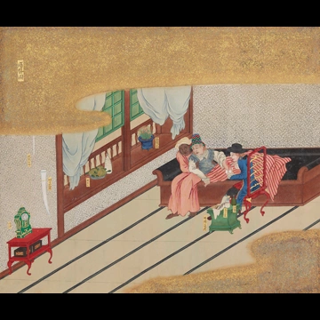 「蛮館図 瘍医図」 無款 （1797年頃）