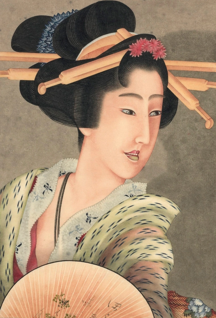「町屋の娘」 葛飾北斎 （1826年頃） | 1