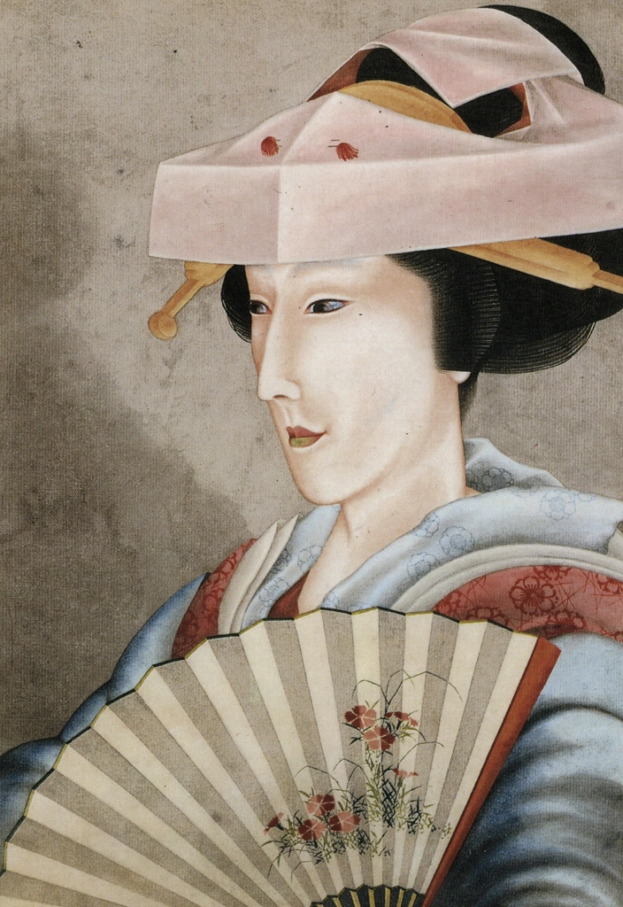 「武家の奥方」 葛飾北斎 （1826年頃） | 秘蔵浮世絵大観 8 パリ国立図書館より