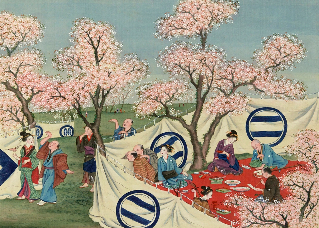 「花見」 川原慶賀工房 （1809-1829年頃） | 1