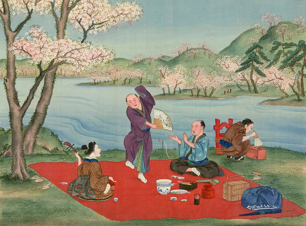 「花見」 川原慶賀工房 （1809-1829年頃） | 1