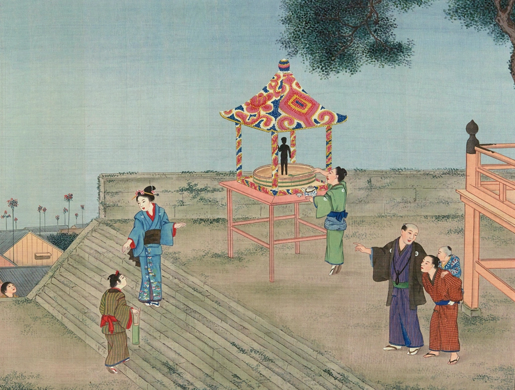 「花祭り」 川原慶賀工房 （1809-1829年頃） | 1