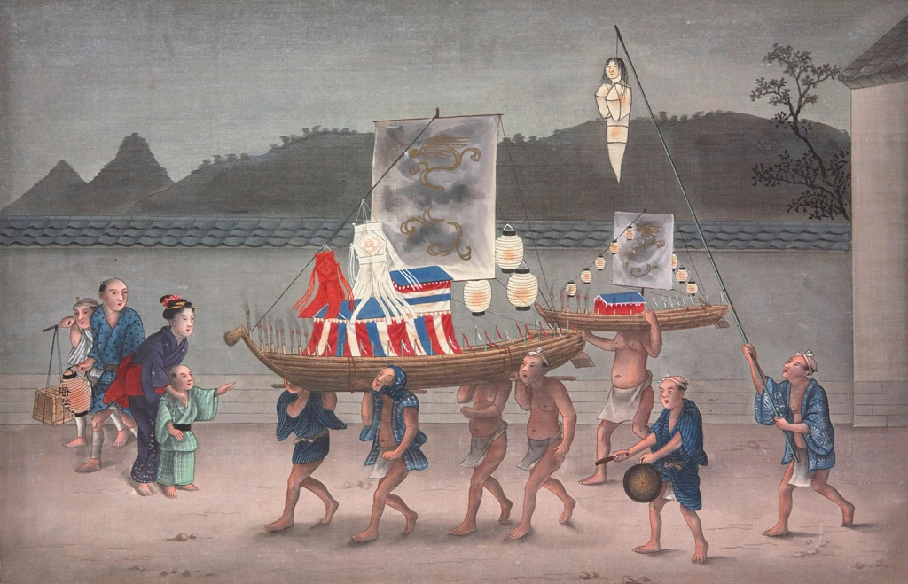 「精霊流し」 川原慶賀工房 （1809-1829年頃） | 1