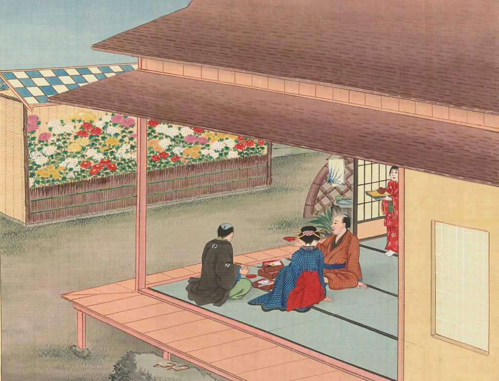 「菊見」 川原慶賀工房 （1809-1829年頃） | 1
