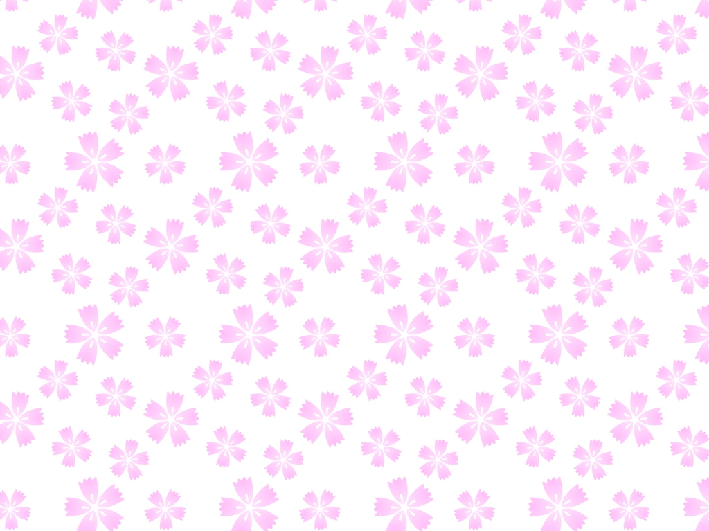 撫子の花柄模様の背景イラストとベクター | ピンク色と白色