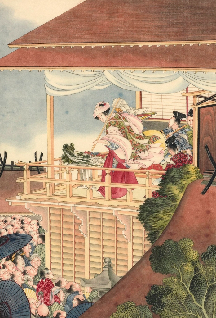 「神楽巫女」 葛飾北斎 （1826年頃） | 1