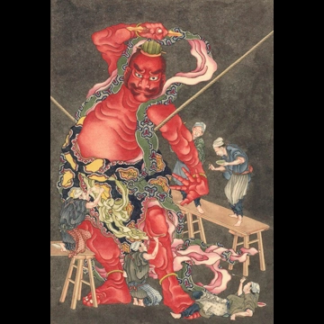 「仏師」 葛飾北斎 （1826年頃）