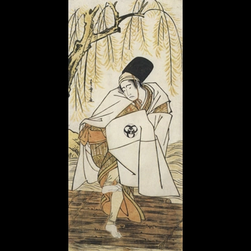 「初代坂東三津五郎の仕丁」 勝川春章 （1772-82年）